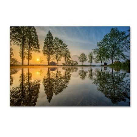 Trademark Fine Art Chanwit Whanset 'Mount Fuji' Canvas Art, 22x32 1X01233-C2232GG